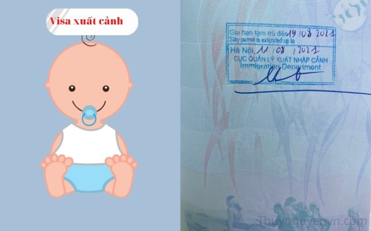 Hình dạng visa xuất cảnh Việt Nam